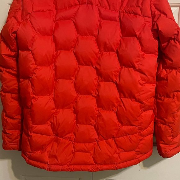 Columbia Hooded Red 700 Down Fill Jacket - Large - Picture 5 of 16